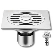 Ralo Inteligente Anti Odor 15x15 Inox Escovado - ralo inteligente, porta grelha 15x15 ralo oculto 15x15 ralo preto Ralo Inteligente Anti Odor 15x15 Inox Escovado - ralo inteligente, porta grelha 15x15 ralo oculto 15x15 ralo preto