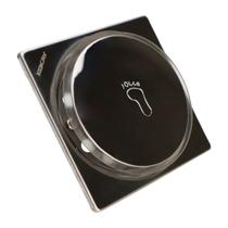 Ralo Inteligente Banheiro Click Up Quadrado Inox 15x15cm