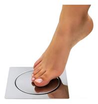 Ralo Inteligente Click 10cm Banheiro 10x10 Inox Cromado