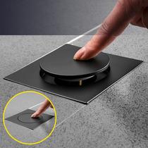 Ralo Inteligente Click 15x15 Veda Cheiro Preto Fosco Envio Imediato