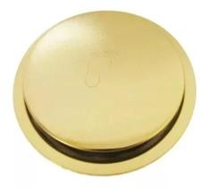 Ralo Inteligente Click Dourado Redondo 10X10cm Fineza Ralo Inteligente Click Dourado Redondo 10X10cm Fineza