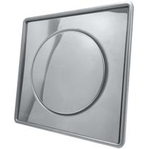 Ralo Inteligente Click E Porta Grelha 15X15 Inox Quadrado