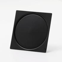 Ralo Inteligente Click Preto Fosco 15x15