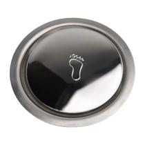 Ralo Inteligente Click Up Redondo De Banheiro Aço Inox 10cm