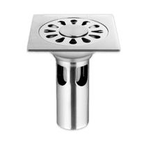 Ralo Inteligente Elimina Mal Cheiro 10x10 Inox Escovado 2mm