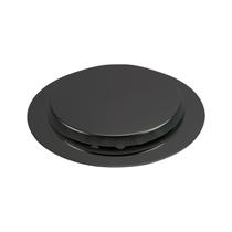 Ralo Inteligente Redondo Click Pop Up Veda Cheiro Banheiro Lavabo Inox Preto 10x10