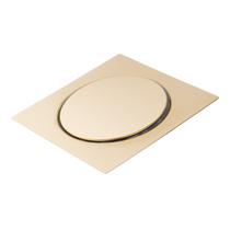 Ralo Inteligente Sistema Clic 10x10 Inox Para Banheiro Gold - SOFT INOX
