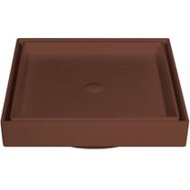 Ralo Invisível 10 x 10 cm Marrom - 1704 - ESTRELA