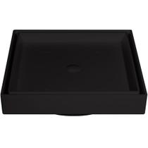 Ralo Invisível 10 x 10 cm Preto - 1705 - ESTRELA Ralo Invisível 10 x 10 cm Preto - 1705 - ESTRELA