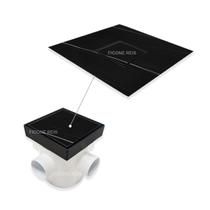 Ralo Invisível 10x10 Banheiro Cola Piso/Porcelanato com Tela Anti Insetos e Caixa Sifonada 100mm - Ficone Ralo Invisível 10x10 Banheiro Cola Piso/Porcelanato com Tela Anti Insetos e Caixa Sifonada 100mm - Ficone