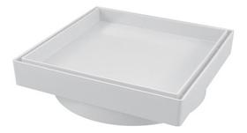 Ralo Invisível Branco 15 X 15 Cm - 1616