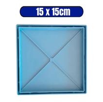 Ralo Invisivel CINZA (15 x 15cm) - FERPLASTIK