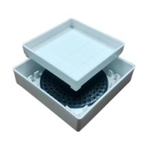 Ralo Invisivel Deplasti 10 X 10 Branco