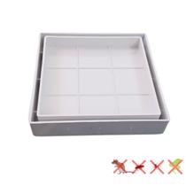 Ralo Invisível Oculto 10x10 Piso Porcelanato Anti Inseto Odor