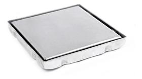 Ralo Invisível Oculto Em Inox 304 15x15 Válvula Anti Inseto