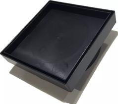 Ralo Invisivel Oculto Sem Cheiro 15cm Anti-inseto - Preto