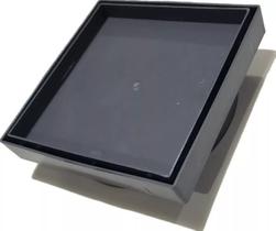 Ralo Invisivel Oculto Sifonado 15cm Antiinseto Cinza Escuro Ralo Invisivel Oculto Sifonado 15cm Antiinseto Cinza Escuro