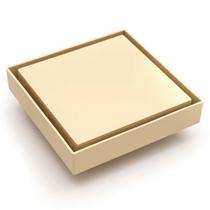 Ralo invisivel quadrado 11x11 bege Ralo invisivel quadrado 11x11 bege