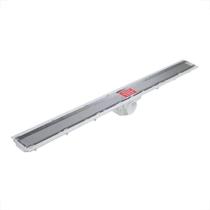 Ralo jjm oculto linear 06x70 caixa pvc tampa inox ou oculto interno