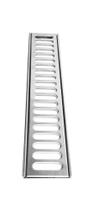 Ralo linar em Inox 10x50 ACVENT