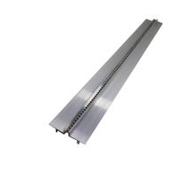 Ralo Linear 1 M X 11 Cm /1,5 Cm Margem De Piscina Alumínio - M1nox