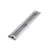 Ralo Linear 100x10cm Saída Vertical Central 40mm Inox 304 Ralo Linear 100x10cm Saída Vertical Central 40mm Inox 304