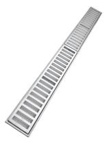 Ralo Linear 10x100 Para Área De Serviço Com Aro E Tela