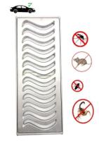 Ralo Linear 20x50cm Reforçada Alumínio Com Tela E Caixilho