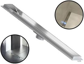 Ralo Linear 50 cm Flat Grelha Inox Tigre 100018899 Ralo Linear 50 cm Flat Grelha Inox Tigre 100018899
