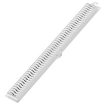 Ralo Linear 50cm com Grelha Branca Tigre