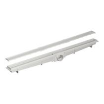 Ralo Linear 5x50 Sifonado Oculto Cinza PVC - LG Mais