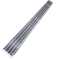 Ralo Linear 5x80 Box Banheiro Inox Escovado Trilho Coletor Branco com Tela