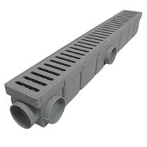 Ralo Linear 6x50 Borda de Piscina com Conforto Térmico Cinza e Tela Anti Insetos