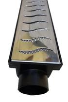 Ralo Linear 6x50 Grelha Inox Sifonado Anti Odor Com Tela Anti Inseto Ralo Linear 6x50 Grelha Inox Sifonado Anti Odor Com Tela Anti Inseto