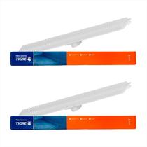 Ralo Linear 70cm Branca Original Tigre Kit C/2un Ralo Linear 70cm Branca Original Tigre Kit C/2un