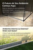 RALO LINEAR ALUMINIO SECA TUDO 4.5 x 50CM L.DIREITO - AMINOX RALO LINEAR ALUMINIO SECA TUDO 4.5 x 50CM L.DIREITO - AMINOX