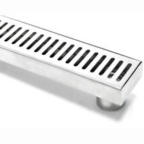 Ralo Linear com Caixilho 100cm Scoar em Aço Inox