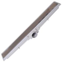 Ralo Linear com Grelha em Inox Luxo 5cm x 70cm - 1446 - ESTRELA