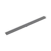 Ralo Linear com Grelha Flat 50 cm Cinza Tigre