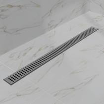 Ralo Linear com Tampa Vazada 50 Cm Branco Astra Ralo Linear com Tampa Vazada 50 Cm Branco Astra