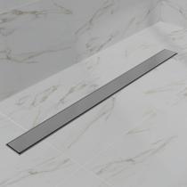 Ralo Linear com Tampa Vazada 50 Cm Cinza Astra