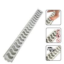 Ralo Linear Elite 6X50 C/Coletora Sifonada Branca, Saída Linear com Tela Anti-inseto - Znubi Grelhas & Cia