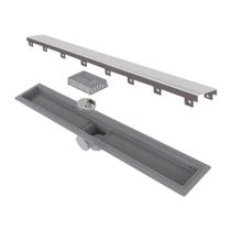 Ralo Linear Elleve Smart Seco 261 70cm com Tampa Inox