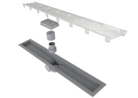 Ralo Linear Elleve Smart Sifonado Tampa Oculta 60cm Linear