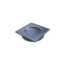Ralo Linear Elleve Touch 15x15cm Escovado Linear