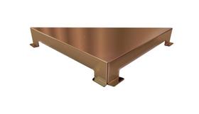 Ralo Linear Elleve Triangular Vertex Tampa Inox Red Gold Linear