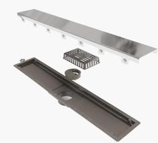 Ralo Linear Elleve Vertex Tampa Oculta 16 X16x22 Cm - Ralo Linear