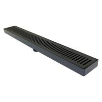 Ralo Linear Grelha Vazada 7x52cm Preto Ralo Linear Grelha Vazada 7x52cm Preto