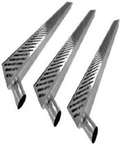 Ralo Linear Industrial em Aço Inox, 80cm, Com Coletor de Resíduos, Saída Lateral Ralo Linear Industrial em Aço Inox, 80cm, Com Coletor de Resíduos, Saída Lateral