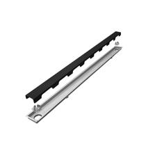 Ralo Linear Inox Preto Brilhante 110 cm